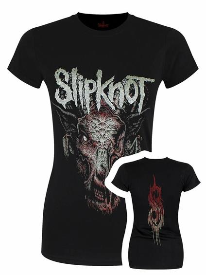 T-Shirt Donna Tg. 2XL. Slipknot - Infected Goat