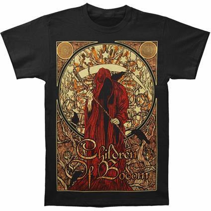 T-Shirt Unisex Tg. S. Children Of Bodom: Nouveau Reaper