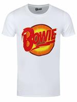 T-Shirt Unisex Tg. S. David Bowie: Vintage Diamond Dogs Logo