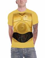 T-Shirt Unisex Tg. M. Star Wars: C-3Po Chest