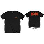 T-Shirt Unisex Tg. XL Ac/Dc: Logo Black