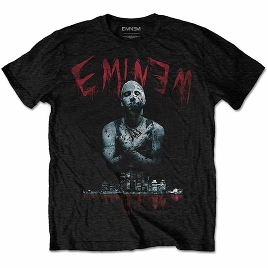 T-Shirt Unisex Tg. M. Eminem: Bloody Horror