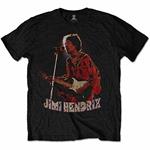 T-Shirt Unisex Tg. S. Jimi Hendrix: Orange Kaftan