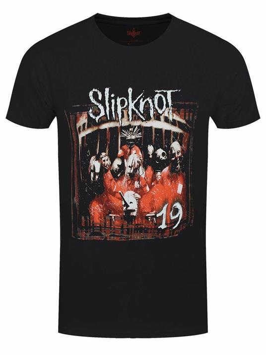 T-Shirt Unisex Tg. L. Slipknot: Debut Album 19 Years