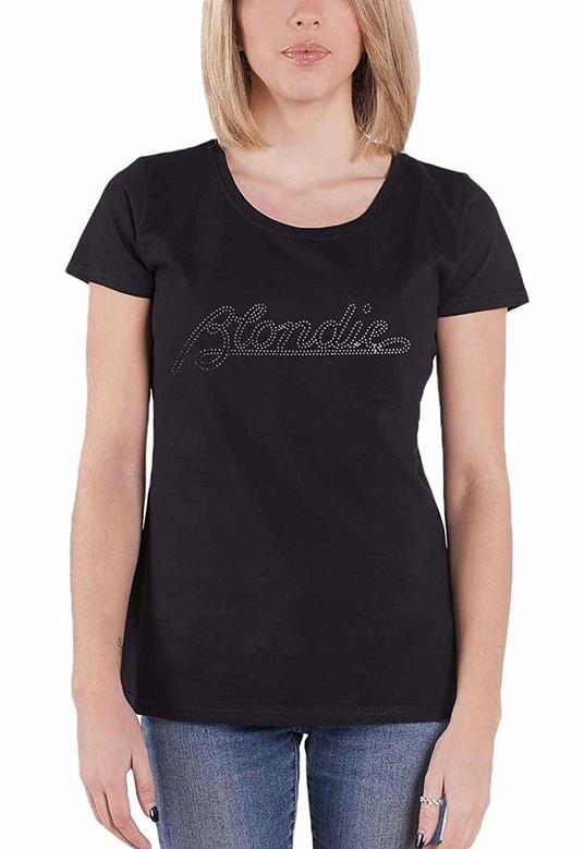 T-Shirt Donna Tg. XL. Blondie: Logo