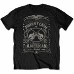 T-Shirt Unisex Tg. 2XL. Johnny Cash: American Rebel