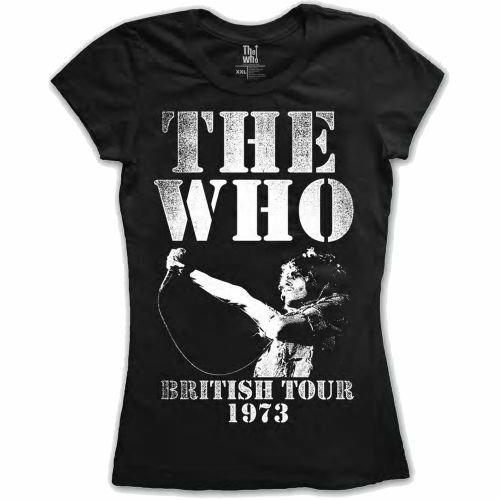 T-Shirt Donna Tg. 2XL Who: British Tour 1973