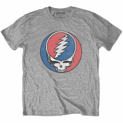 T-Shirt Unisex Tg. XL. Grateful Dead: Steal Your Face Classic