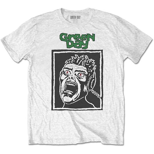 T-Shirt Unisex Tg. M. Green Day: Scream