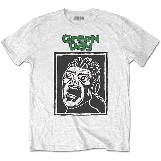 T-Shirt Unisex Tg. L. Green Day: Scream