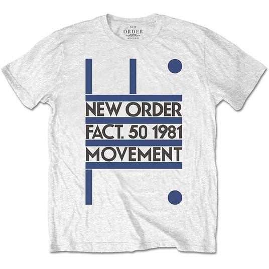 T-Shirt Unisex Tg. S. New Order: Movement