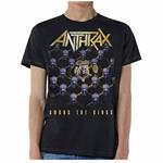 T-Shirt Unisex Tg. XL Anthrax: Among The Kings