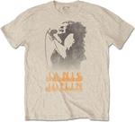 Janis Joplin: Working The Mic (T-Shirt Unisex Tg. S)