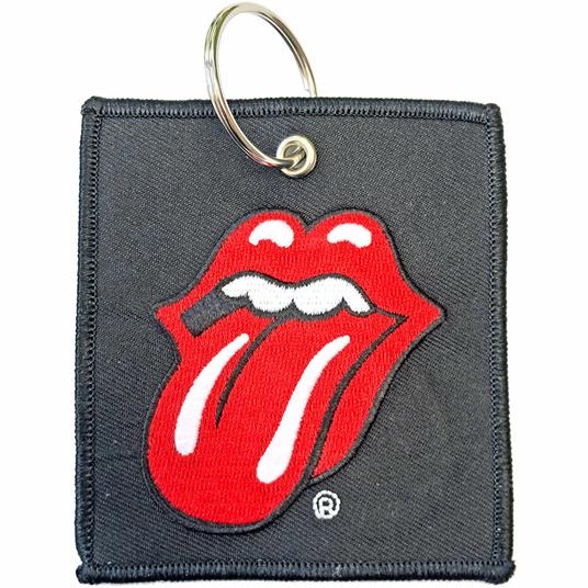 Rolling Stones (The): Classic Tongue Black (Portachiavi)