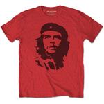 T-Shirt Unisex Tg. M Che Guevara: Black On Red