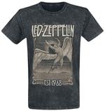 Led Zeppelin: Faded Falling. T-Shirt Unisex Tg. L