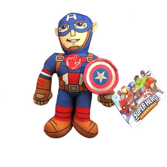 Peluche Marvel Capitan America 38 Cm Con Suoni  Mar9339Capame