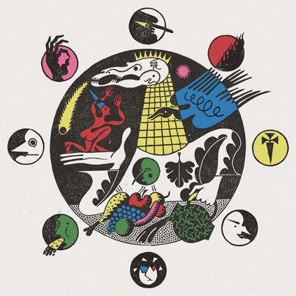 King Of Cowards (Regal Splatter) - Vinile LP di Pigs Pigs Pigs Pigs Pigs Pigs Pigs