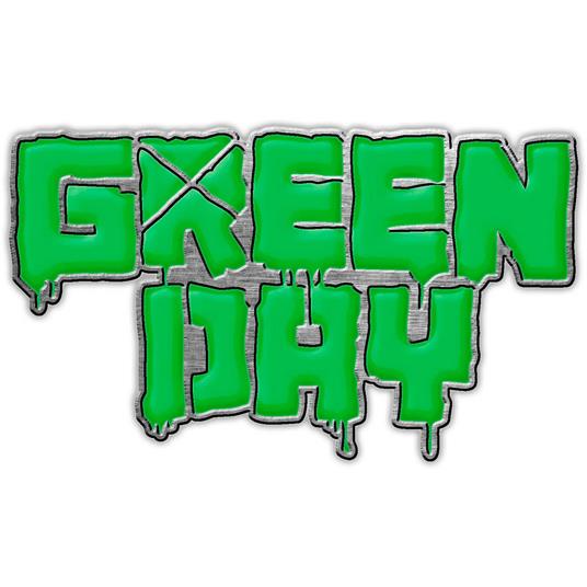 Green Day - Green Day Pin Badge: Logo (Enamel In-Fill) - Rock Off - Idee  regalo