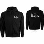 Felpa Con Cappuccio Donna Tg. XS. Beatles. Drop T Logo