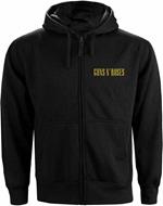 Felpa Con Cappuccio Donna Tg. 3XL. Guns N' Roses: Classic Logo Zipped