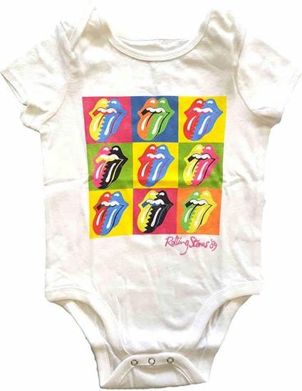 Rolling Stones (The): Two-Tone Tongues Kids Baby Grow (Body Bambino 0-3 Months)