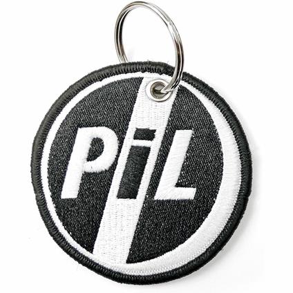 Pil (Public Image Ltd): Circle Logo Keychain (Double Sided Patch) (Portachiavi)