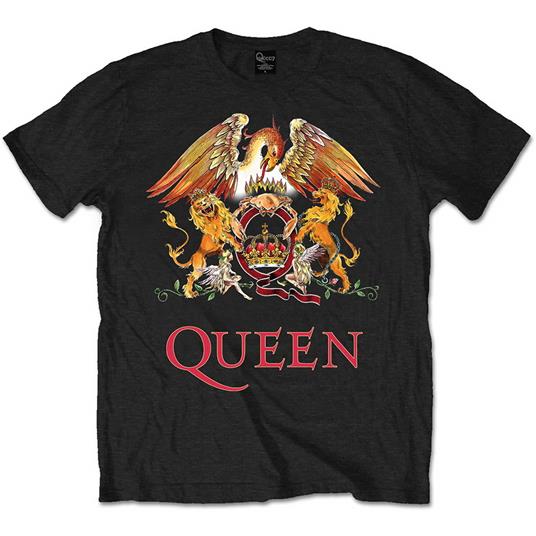 Queen: Classic Crest (T-Shirt Bambino 11-12 Years)