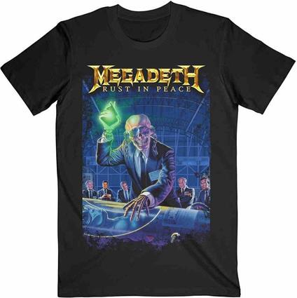 Megadeth: Rust In Peace 30Th Anniversary (Back Print) (T-Shirt Unisex Tg. XL)