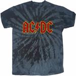 Ac/Dc - Ac/Dc Unisex Tee: Logo (Dip-Dye) (Small)