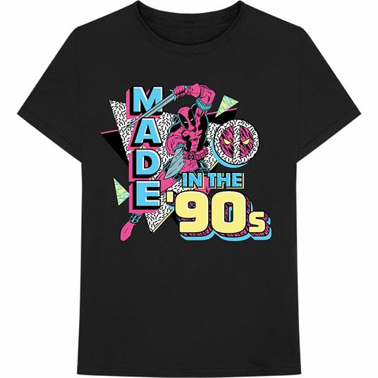 Marvel: Deadpool Made In The 90S Black (T-Shirt Unisex Tg. M)