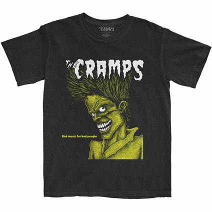 Cramps - The - The Cramps Unisex T-Shirt: Bad Music (X-Large)