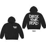 Beastie Boys (The): Check Your Head Black (Back Print) (Felpa Con Cappuccio Unisex Tg. L)