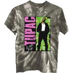 Tupac: All Eyez On Me (Dye-Wash) (T-Shirt Unisex Tg. L)