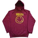 Nirvana - Nirvana Unisex Pullover Hoodie: Yellow Smiley (Small)