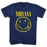 Nirvana - Nirvana Unisex T-Shirt: Yellow Smiley (X-Large)