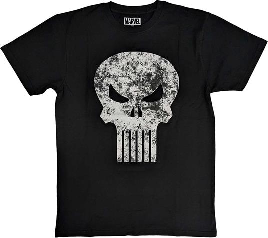 Marvel Comics: Punisher Distressed Logo (T-Shirt Unisex Tg. L)