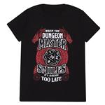 Dungeons And Dragons: When The Dungeon Master Smiles - Black (T-Shirt Unisex Tg. M)