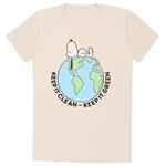 Snoopy: Keep It Green - Natural (T-Shirt Unisex Tg. L)