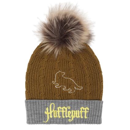 Harry Potter: Hufflepuff House Fur Pom - Yellow (Beanie Pom / Berretto)