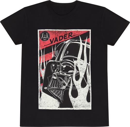 Star Wars: Vader Frame Black (T-Shirt Unisex Tg. Large) - Heroes - Idee  regalo | IBS