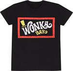Willy Wonka: Wonka Bar Black (T-Shirt Unisex Tg. Medium)