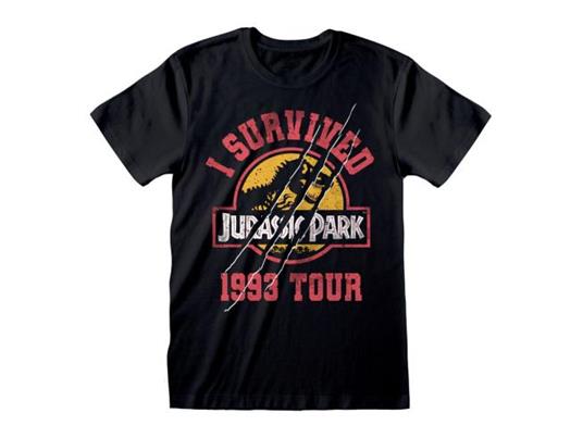 Jurassic Park T-Shirt I Survived 1993 Heroes Inc