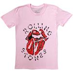 Rolling Stones - The - The Rolling Stones Unisex T-Shirt: Hackney Diamonds Painted Tongue (Large)