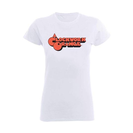 T-Shirt Donna Clockwork Orange (A). Logo. Taglia M