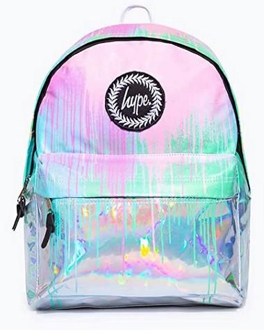 Zaino Hype Holo Drips - 30x40x15 cm - Hype - Cartoleria e scuola | IBS