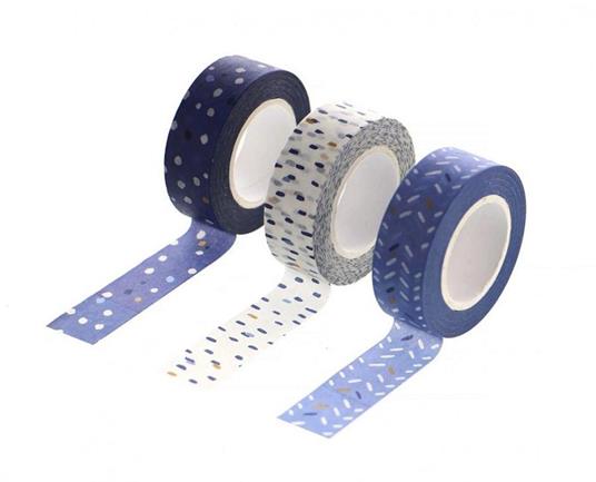 Washi tape, Indigo