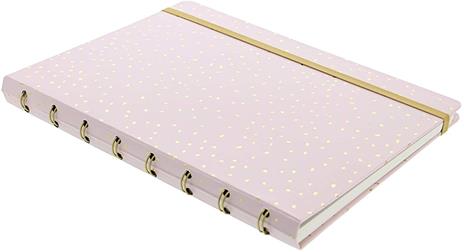 Filofax Coriandoli - Taccuino ricaricabile, formato A5, in quarzo rosa (115118) - 3