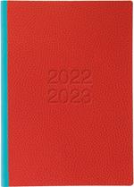 Agenda accademica Letts 2022/23, 12 mesi, settimanale, Two Tone A5, rosso - 21 x 15 cm