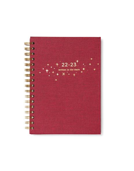 Agenda accademica Letts 2022/23, 12 mesi, settimanale, Sketch A6, verde - 14,8 x 10,5 cm